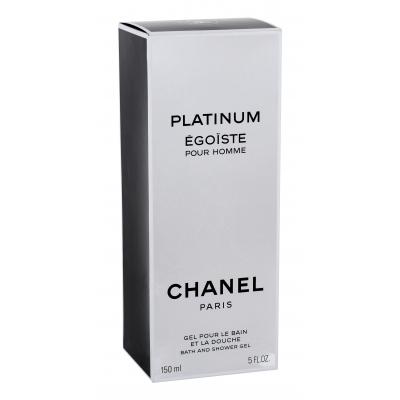 Chanel Platinum Égoïste Pour Homme Żel pod prysznic dla mężczyzn 150 ml Uszkodzone pudełko