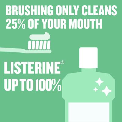 Listerine Fresh Burst Mouthwash Płyn do płukania ust 500 ml