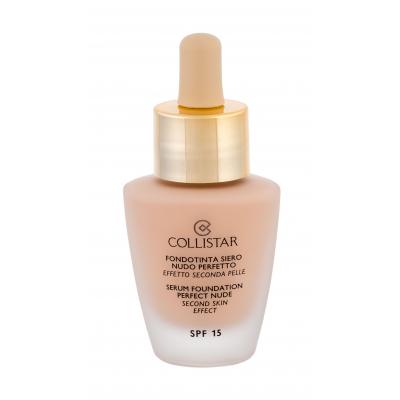 Collistar Serum Foundation Perfect Nude SPF15 Podkład dla kobiet 30 ml Odcień 0 Cameo