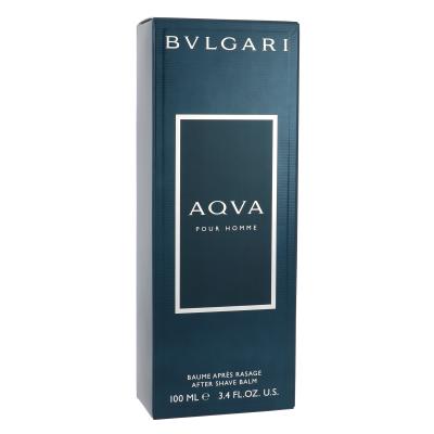 Bvlgari Aqva Pour Homme Balsam po goleniu dla mężczyzn 100 ml Uszkodzone pudełko