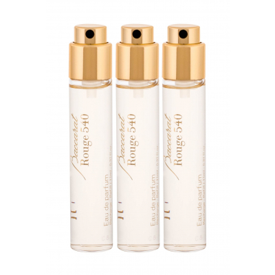 Maison Francis Kurkdjian Baccarat Rouge 540 Woda perfumowana Napełnienie 3x11 ml