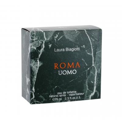 Laura Biagiotti Roma Uomo Woda toaletowa dla mężczyzn 75 ml Uszkodzone pudełko
