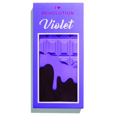 I Heart Revolution Chocolate Eyeshadow Palette Cienie do powiek dla kobiet 20,2 g Odcień Violet
