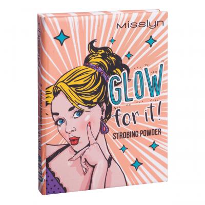 Misslyn Glow For It! Rozświetlacz dla kobiet 6 g Odcień 2 Glow For It!