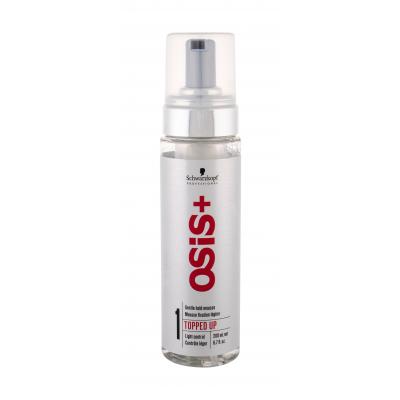 Schwarzkopf Professional Osis+ Topped Up Gentle Hold Mousse Objętość włosów dla kobiet 200 ml