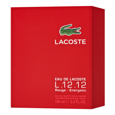 Lacoste Eau de Lacoste L.12.12 Rouge (Red) Woda toaletowa dla mężczyzn 100 ml