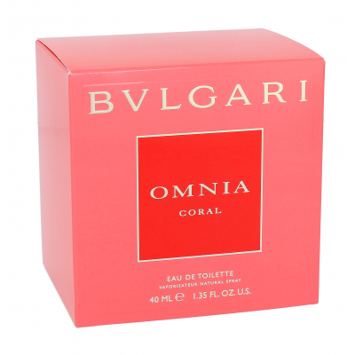 Bvlgari Omnia Coral Woda toaletowa dla kobiet 40 ml