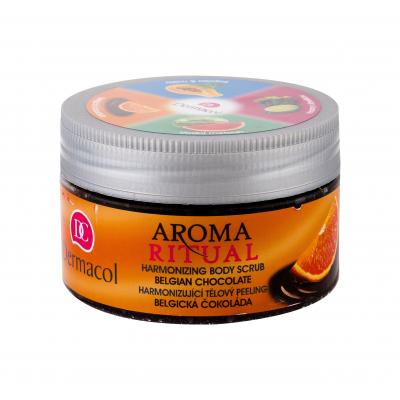 Dermacol Aroma Ritual Belgian Chocolate Peeling do ciała dla kobiet 200 ml