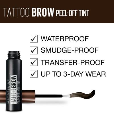 Maybelline Tattoo Brow Farba do brwi dla kobiet 4,6 g Odcień Medium Brown