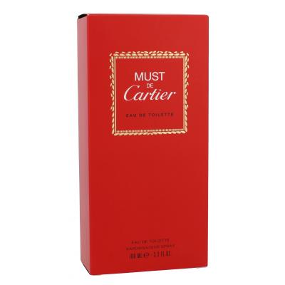 Cartier Must De Cartier Woda toaletowa dla kobiet 100 ml Uszkodzone pudełko