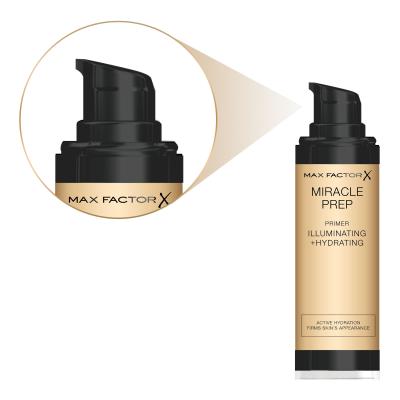 Max Factor Miracle Prep Illuminating + Hydrating Baza pod makijaż dla kobiet 30 ml