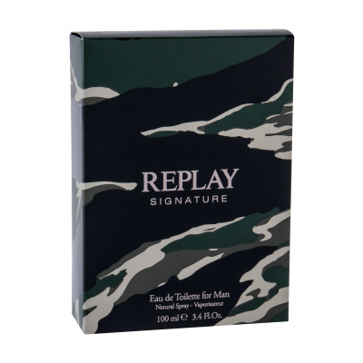 Replay Signature Woda toaletowa dla mężczyzn 100 ml