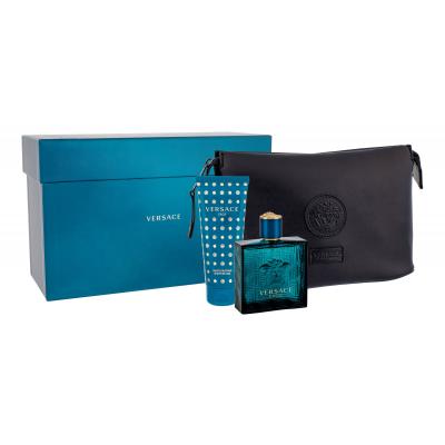 Versace Eros Zestaw Edt 100ml + 100ml Shower gel + Vanity bag