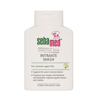 SebaMed Sensitive Skin Intimate Wash Age 50+ Kosmetyki do higieny intymnej dla kobiet 200 ml