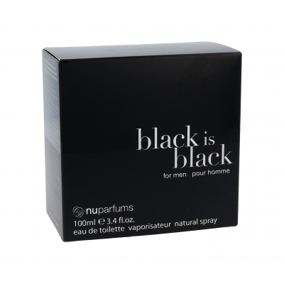 Nuparfums Black is Black Woda toaletowa dla mężczyzn 100 ml