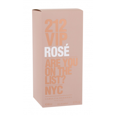 Carolina Herrera 212 VIP Rosé Woda perfumowana dla kobiet 80 ml
