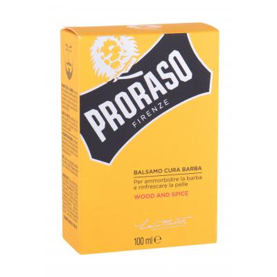 PRORASO Wood &amp; Spice Beard Balm Balsam na wąsy dla mężczyzn 100 ml