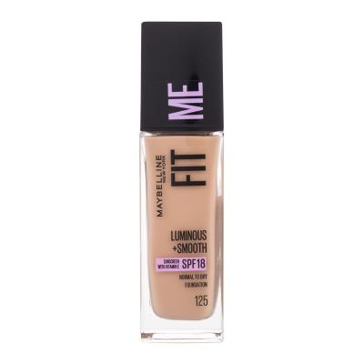 Maybelline Fit Me! SPF18 Podkład dla kobiet 30 ml Odcień 125 Nude Beige
