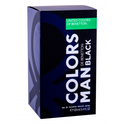 Benetton Colors de Benetton Black Woda toaletowa dla mężczyzn 100 ml