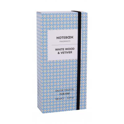 Notebook Fragrances White Wood &amp; Vetiver Woda toaletowa dla mężczyzn 100 ml