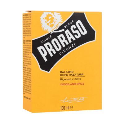 PRORASO Wood &amp; Spice After Shave Balm Balsam po goleniu dla mężczyzn 100 ml