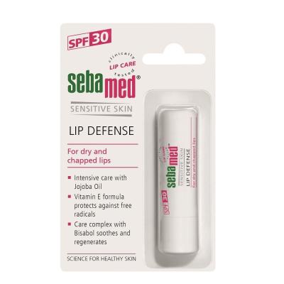 SebaMed Sensitive Skin Lip Defense SPF30 Balsam do ust dla kobiet 4,8 g