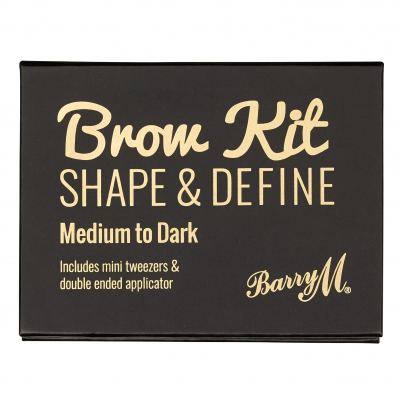 Barry M Brow Kit Zestawy i palety do brwi dla kobiet 4,5 g Odcień Medium - Dark