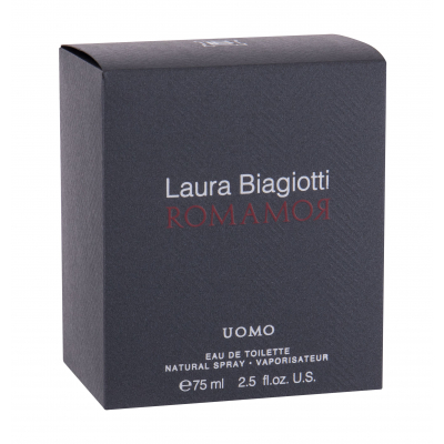 Laura Biagiotti Romamor Uomo Woda toaletowa dla mężczyzn 75 ml