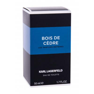 Karl Lagerfeld Les Parfums Matières Bois de Cedre Woda toaletowa dla mężczyzn 50 ml