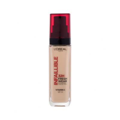 L&#039;Oréal Paris Infaillible 32H Fresh Wear SPF25 Podkład dla kobiet 30 ml Odcień 100