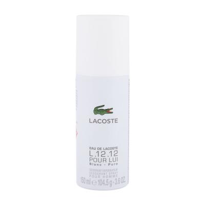 Lacoste L.12.12 Blanc Dezodorant dla mężczyzn 150 ml