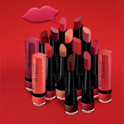 BOURJOIS Paris Rouge Velvet The Lipstick Pomadka dla kobiet 2,4 g Odcień 33 Rose Water