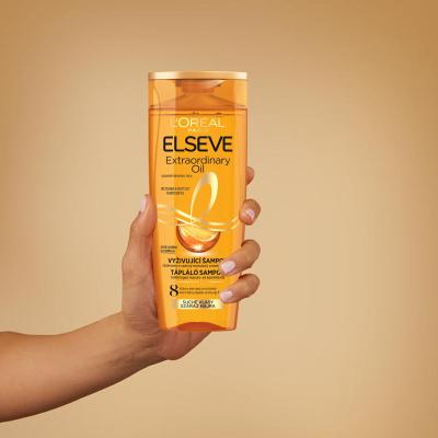 L&#039;Oréal Paris Elseve Extraordinary Oil Nourishing Shampoo Szampon do włosów dla kobiet 400 ml