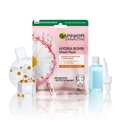 Garnier Skin Naturals Moisture + Comfort Maseczka do twarzy dla kobiet 1 szt
