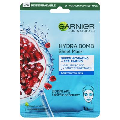 Garnier Skin Naturals Moisture + Aqua Bomb Maseczka do twarzy dla kobiet 1 szt