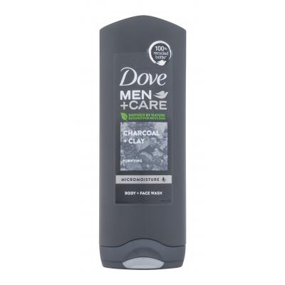 Dove Men + Care Charcoal + Clay Żel pod prysznic dla mężczyzn 250 ml