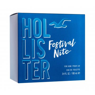 Hollister Festival Nite Woda toaletowa dla mężczyzn 100 ml