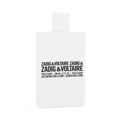 Zadig &amp; Voltaire This is Her! Mleczko do ciała dla kobiet 200 ml