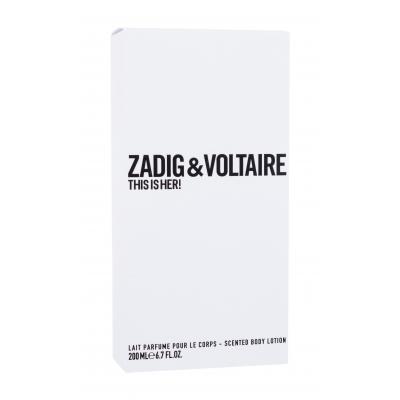 Zadig &amp; Voltaire This is Her! Mleczko do ciała dla kobiet 200 ml