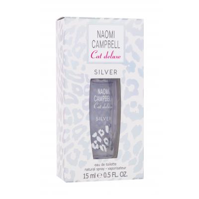 Naomi Campbell Cat Deluxe Silver Woda toaletowa dla kobiet 15 ml