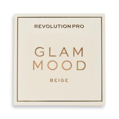 Revolution Pro Glam Mood Puder dla kobiet 7,5 g Odcień Beige