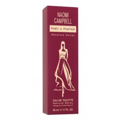Naomi Campbell Prêt à Porter Absolute Velvet Woda toaletowa dla kobiet 50 ml