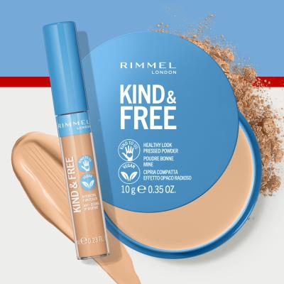 Rimmel London Kind &amp; Free Hydrating Concealer Korektor dla kobiet 7 ml Odcień 020 Light