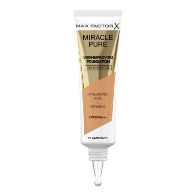Max Factor Miracle Pure Skin-Improving Foundation SPF30 Podkład dla kobiet 30 ml Odcień 70 Warm Sand