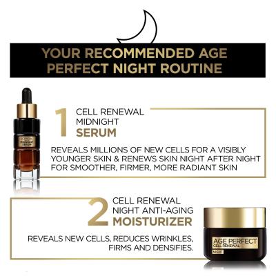 L&#039;Oréal Paris Age Perfect Cell Renew Midnight Serum Serum do twarzy dla kobiet 30 ml
