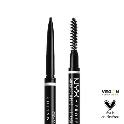 NYX Professional Makeup Micro Brow Pencil Kredka do brwi dla kobiet 0,09 g Odcień 08 Black