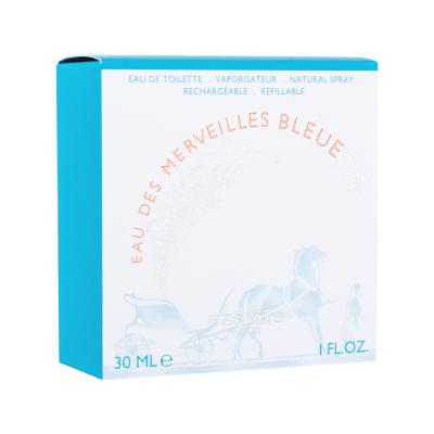 Hermes Eau Des Merveilles Bleue Woda toaletowa dla kobiet Do napełnienia 30 ml