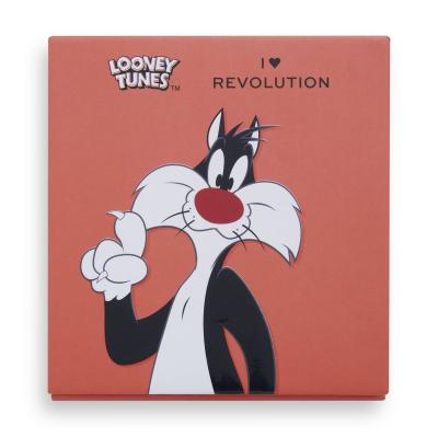 I Heart Revolution Looney Tunes Eyeshadow Palette Cienie do powiek dla kobiet 9 g Odcień Sylvester