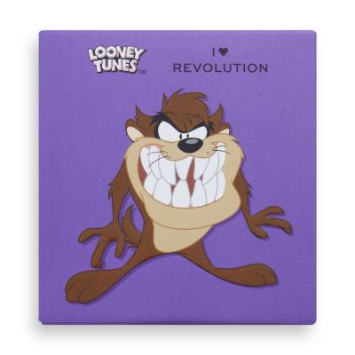 I Heart Revolution Looney Tunes Eyeshadow Palette Cienie do powiek dla kobiet 9 g Odcień Taz