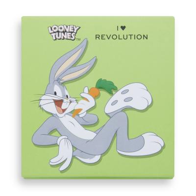 I Heart Revolution Looney Tunes Eyeshadow Palette Cienie do powiek dla kobiet 9 g Odcień Bugs
